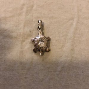 Sterling Silver Turtle Pendant